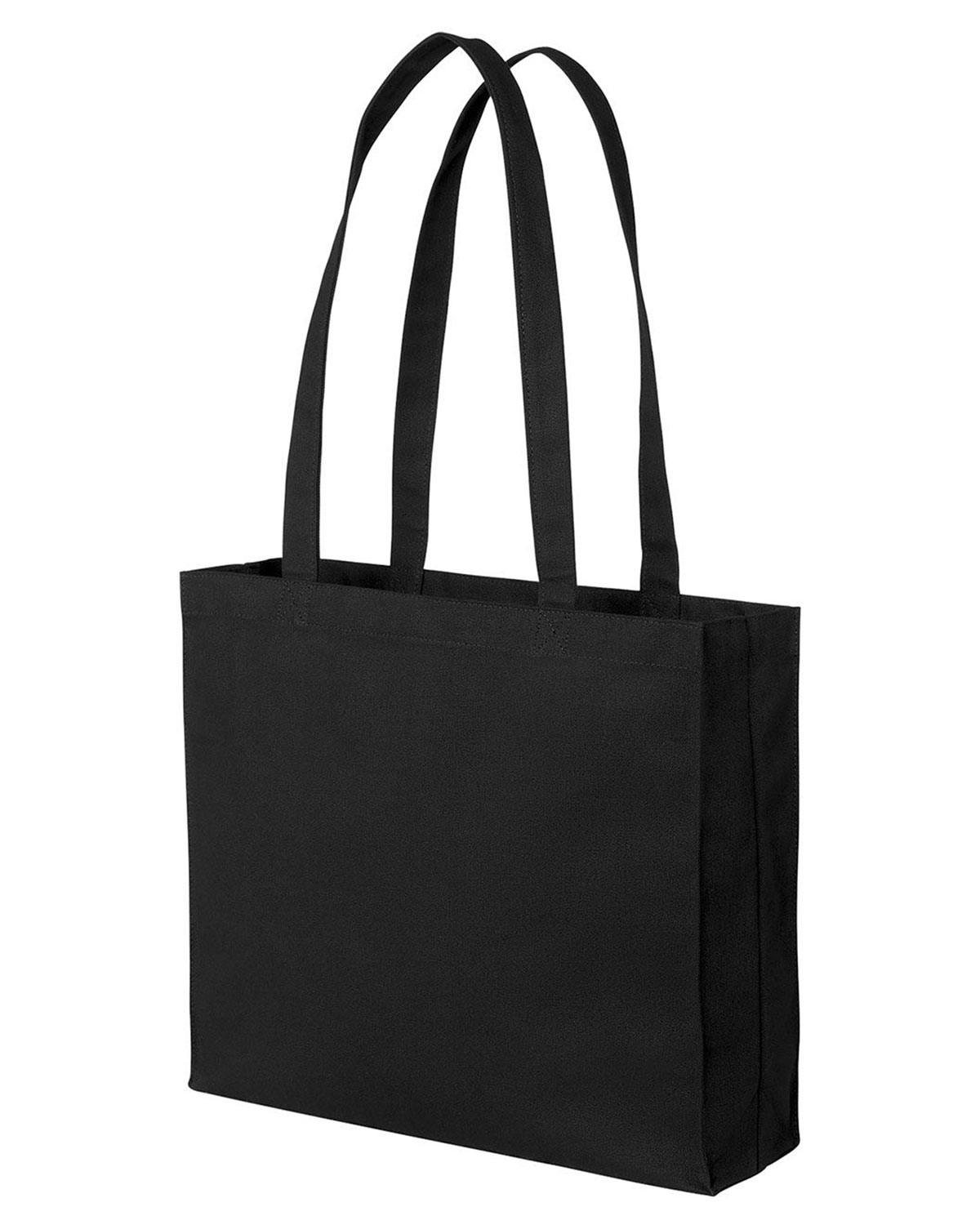 Port Authority BG428 Cotton Canvas Shopper Tote view 3