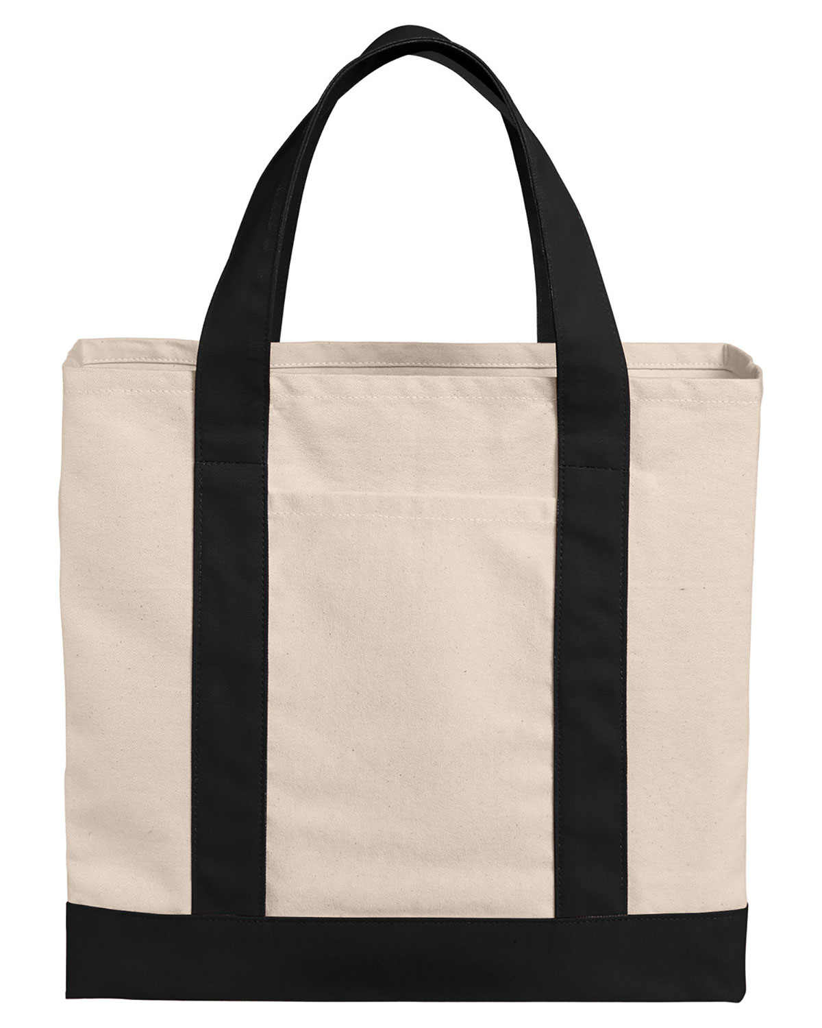 Port Authority BG429 Cotton Canvas Two-Tone Tote