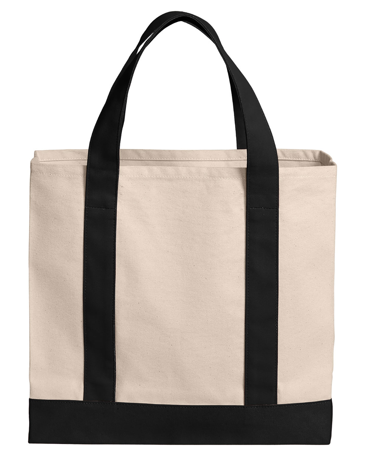 Port Authority BG429 Cotton Canvas Two-Tone Tote view 2