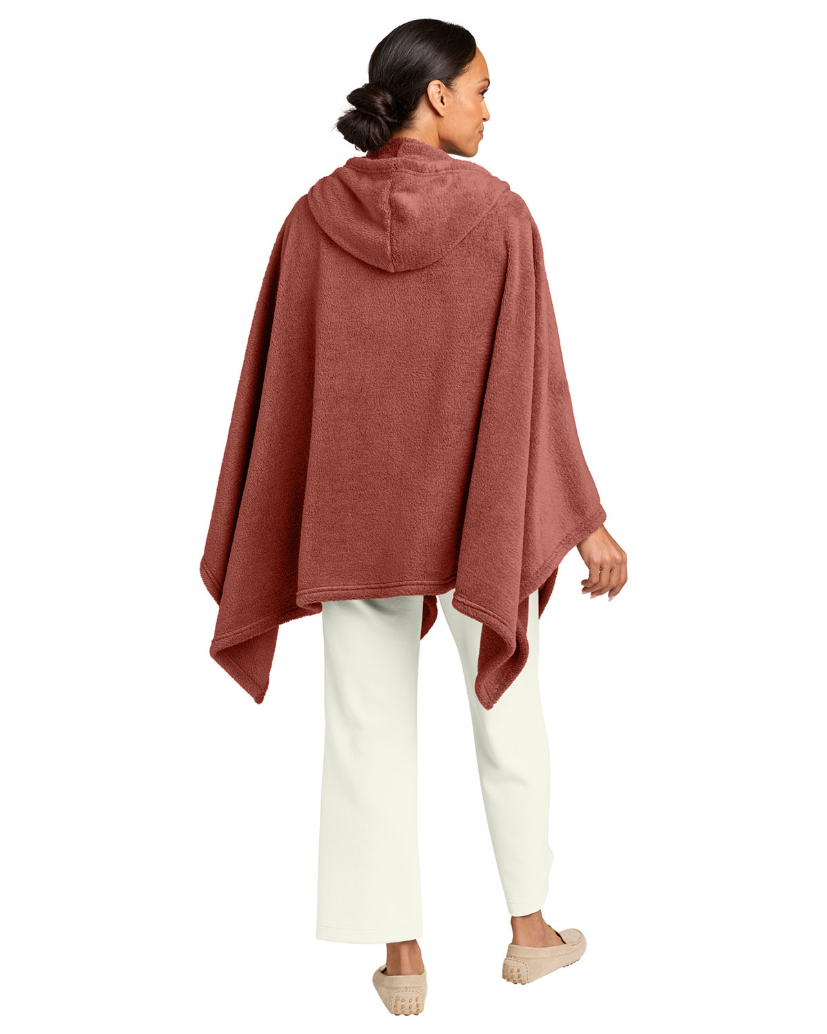 Port Authority BP44 Dream Plush Open Hoodie view 2