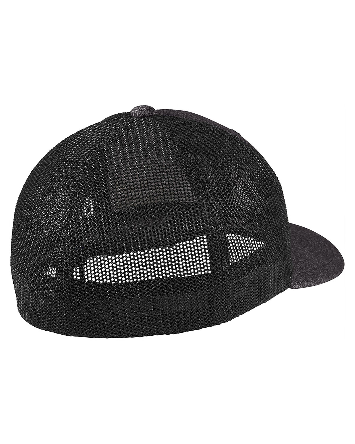 Port Authority C302 Flexfit Melange Mesh Back Trucker Cap view 2
