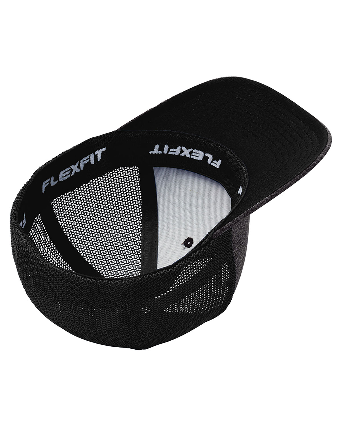 Port Authority C302 Flexfit Melange Mesh Back Trucker Cap view 3