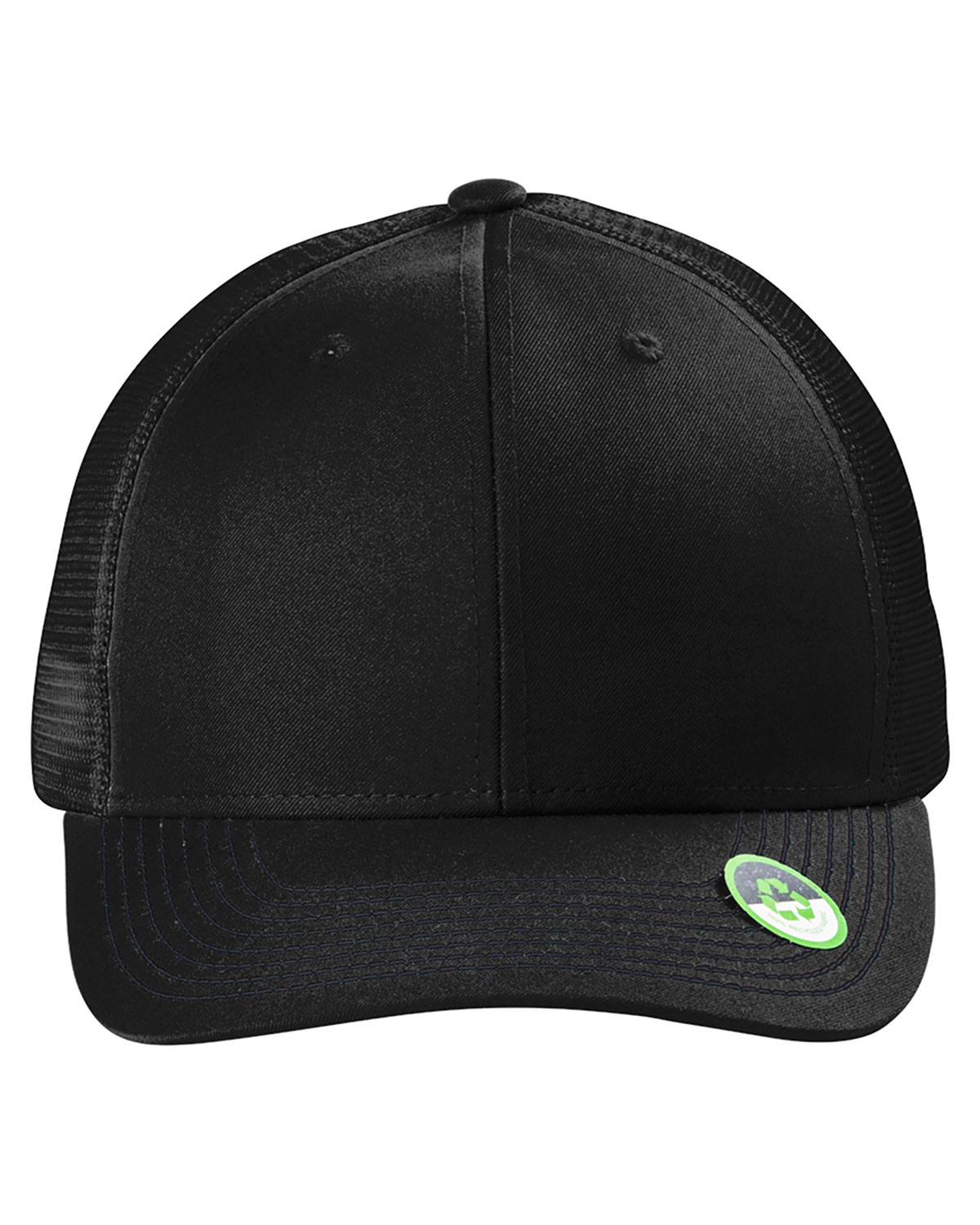 Port Authority C402ECO Eco Snapback Trucker Cap view 3
