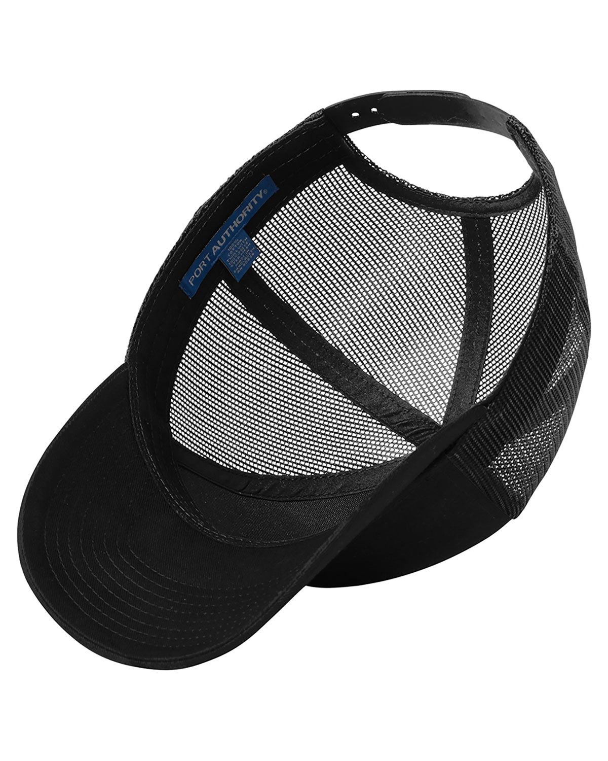 Port Authority C402LP Low-Profile Snapback Trucker Cap view 3