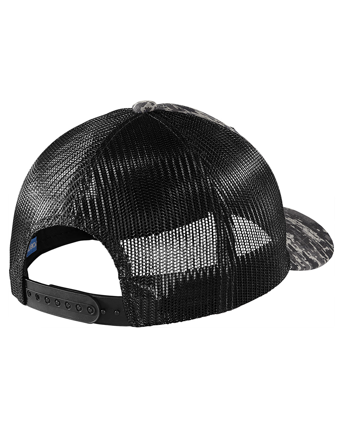 Port Authority C404 Digi Camo Snapback Trucker Cap view 2