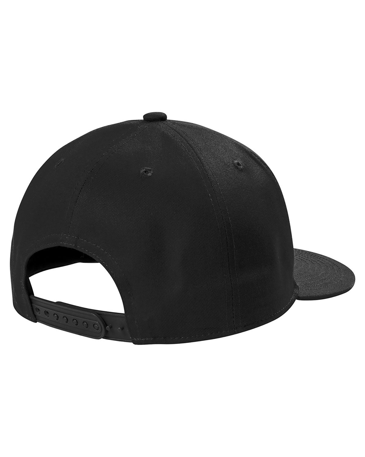 Port Authority C406 Snapback Flat Bill Cap view 2