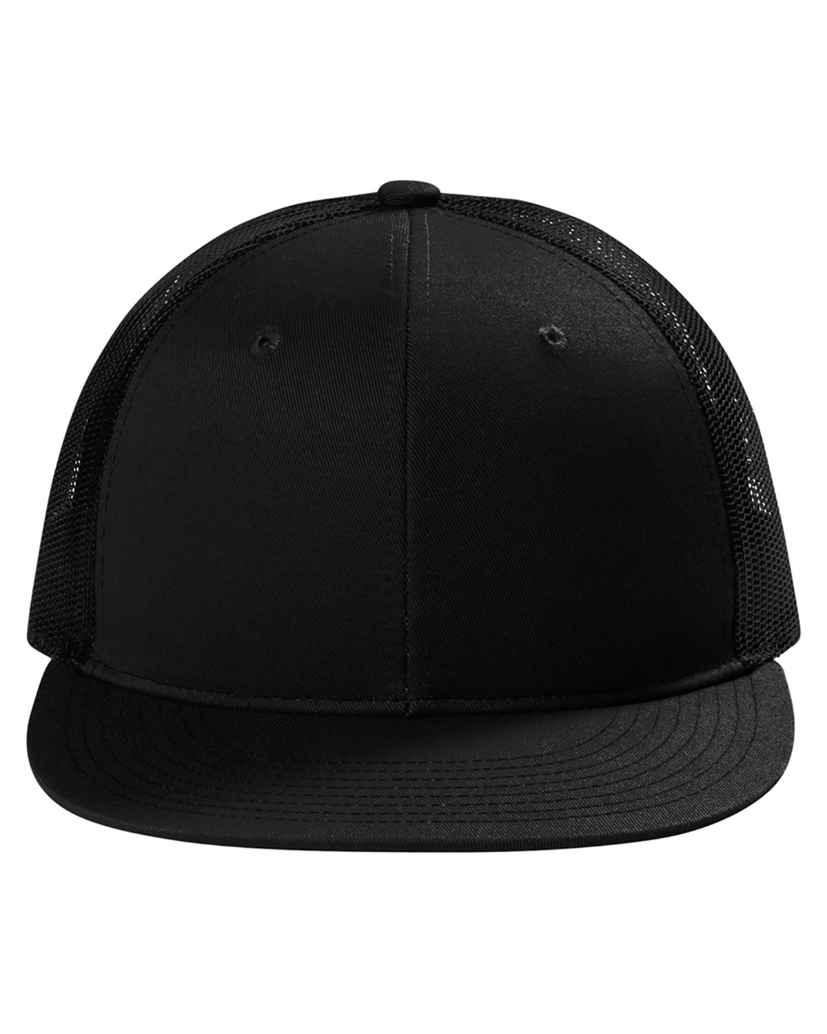 Port Authority C407 Snapback Flat Bill Trucker Cap view 3