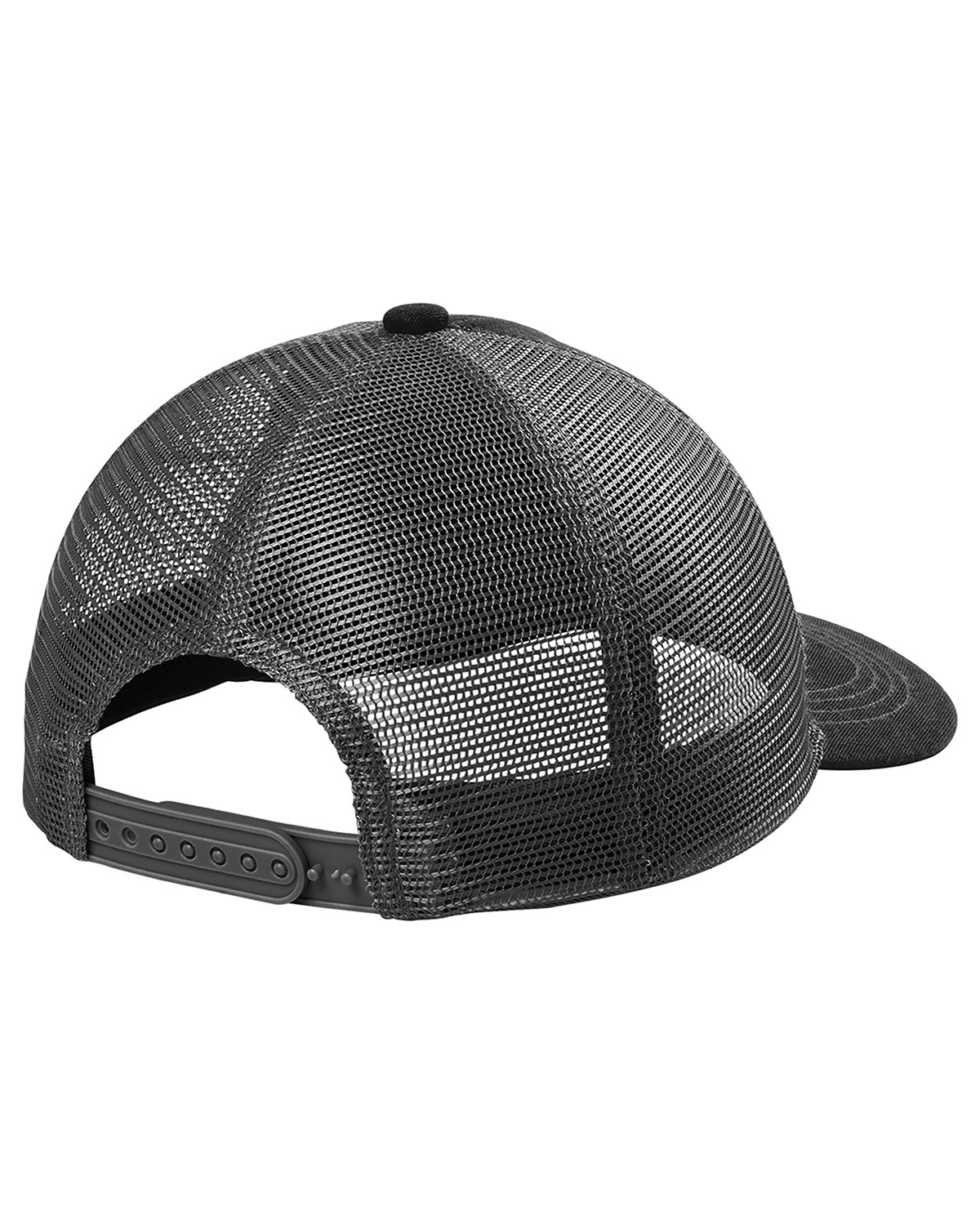 Port Authority C409 Unstructured Snapback Trucker Cap view 2