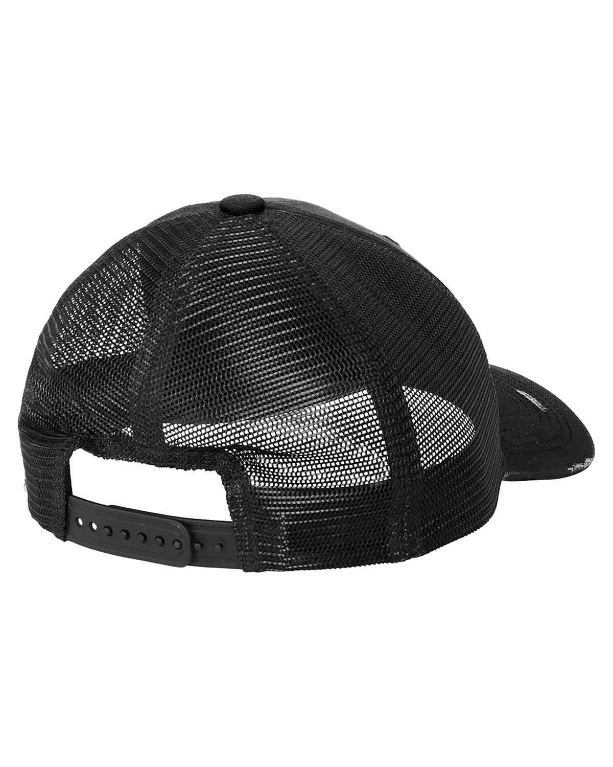 Port Authority C600 Distressed Mesh Back Cap view 2