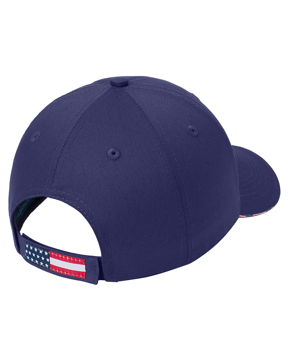 Port Authority C829 Americana Flag Sandwich Cap view 2
