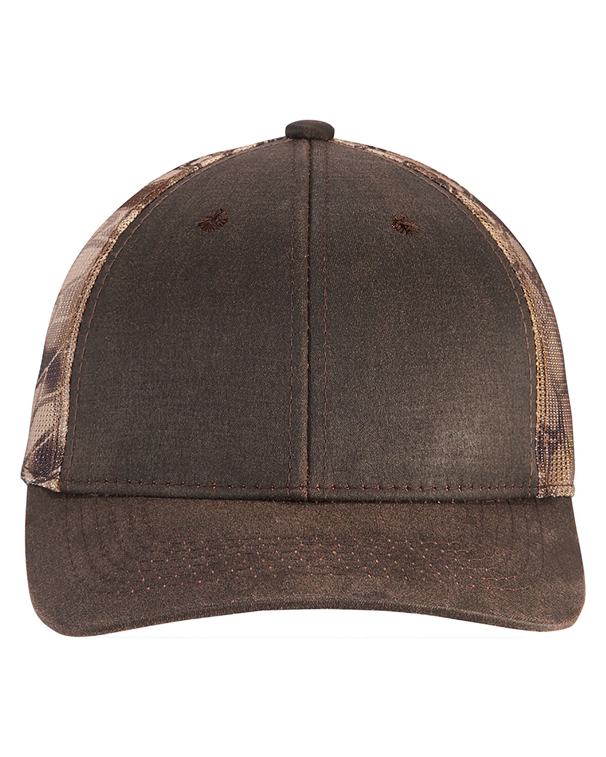 Port Authority C891 Pigment Print Camouflage Mesh Back Cap view 3