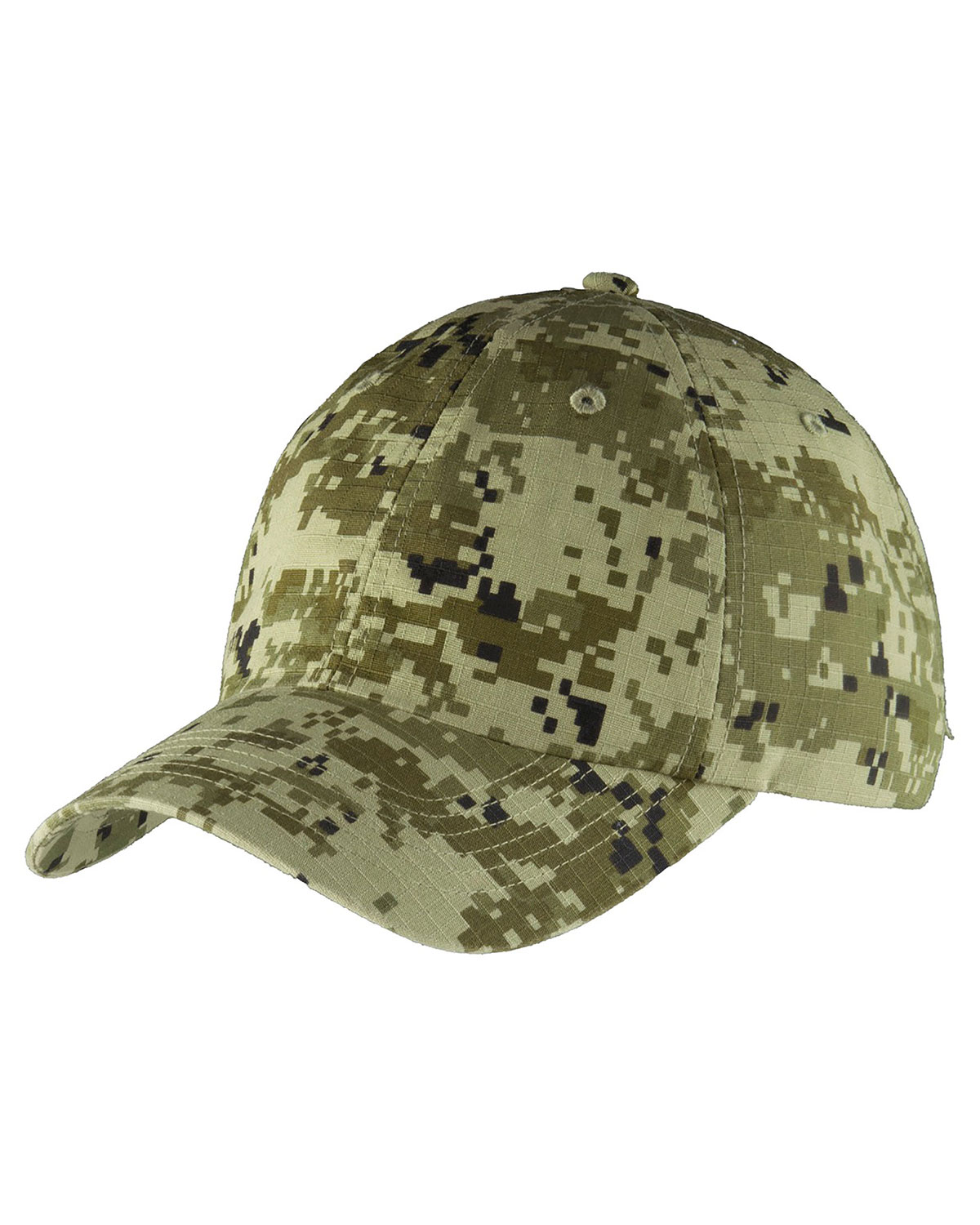 Port Authority C925 Digital Ripstop Camouflage Cap
