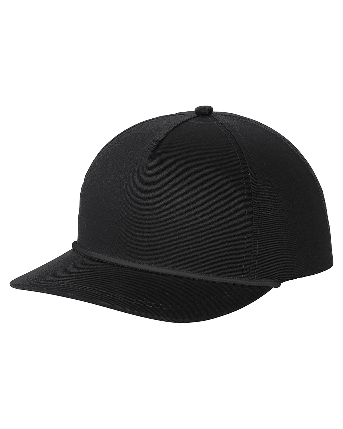 Port Authority C962 Snapback Five-Panel Rope Cap