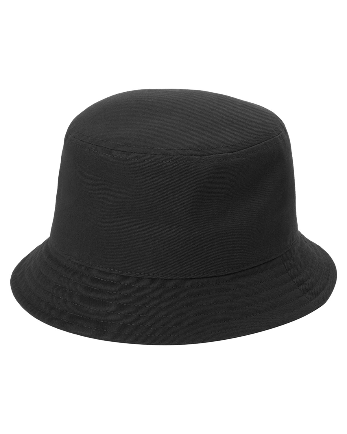 Port Authority C976 Twill Short Brim Bucket Hat view 2