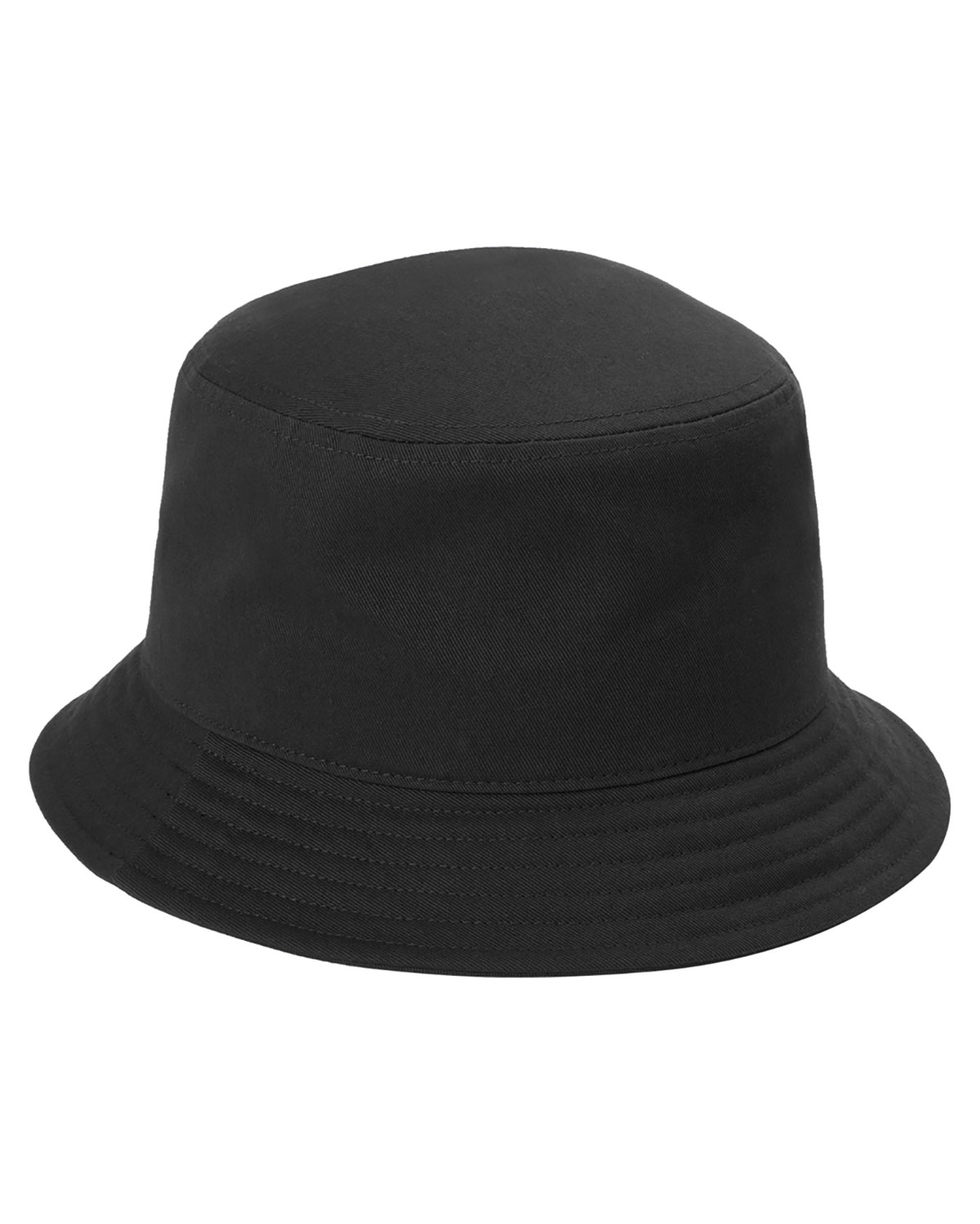 Port Authority C976 Twill Short Brim Bucket Hat view 3