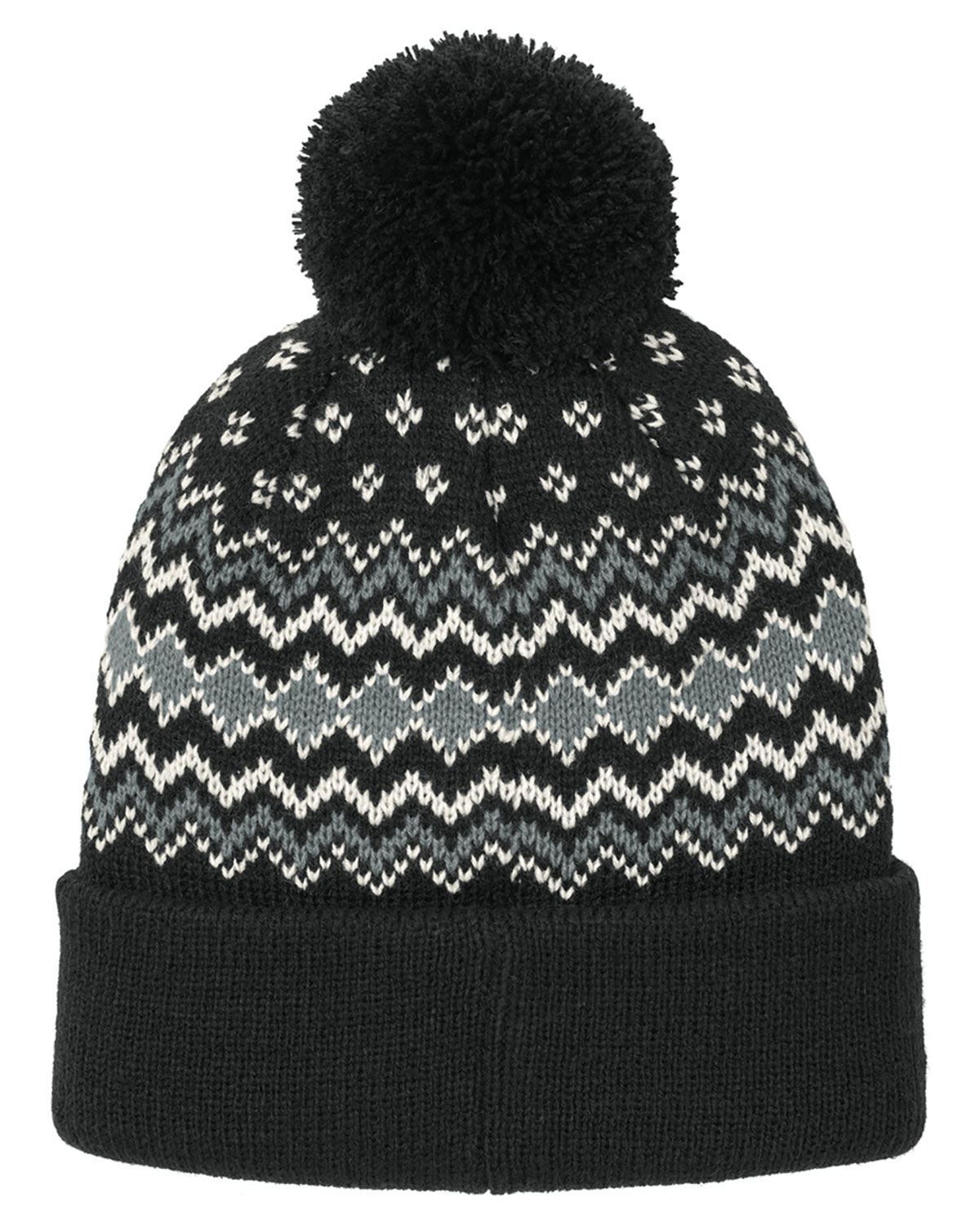 Port Authority C991 Alpine Pom Beanie view 2
