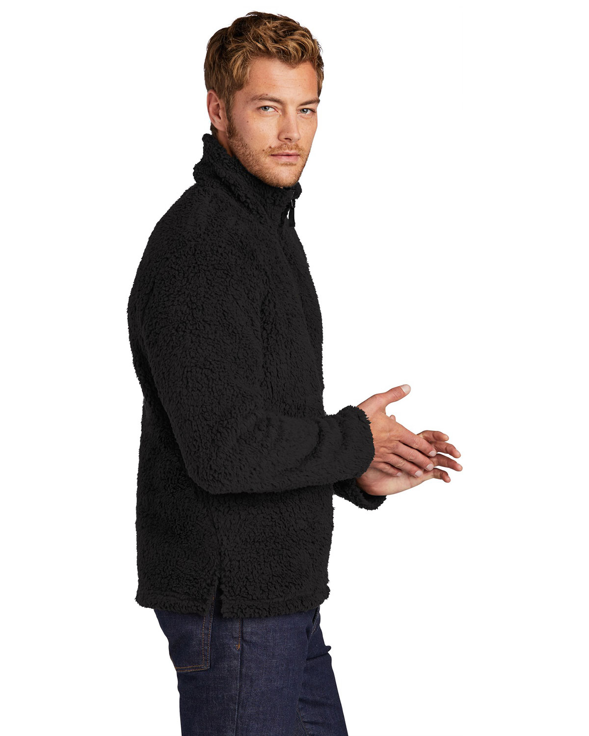 Port Authority F130 Cozy 1/4-Zip Fleece view 3