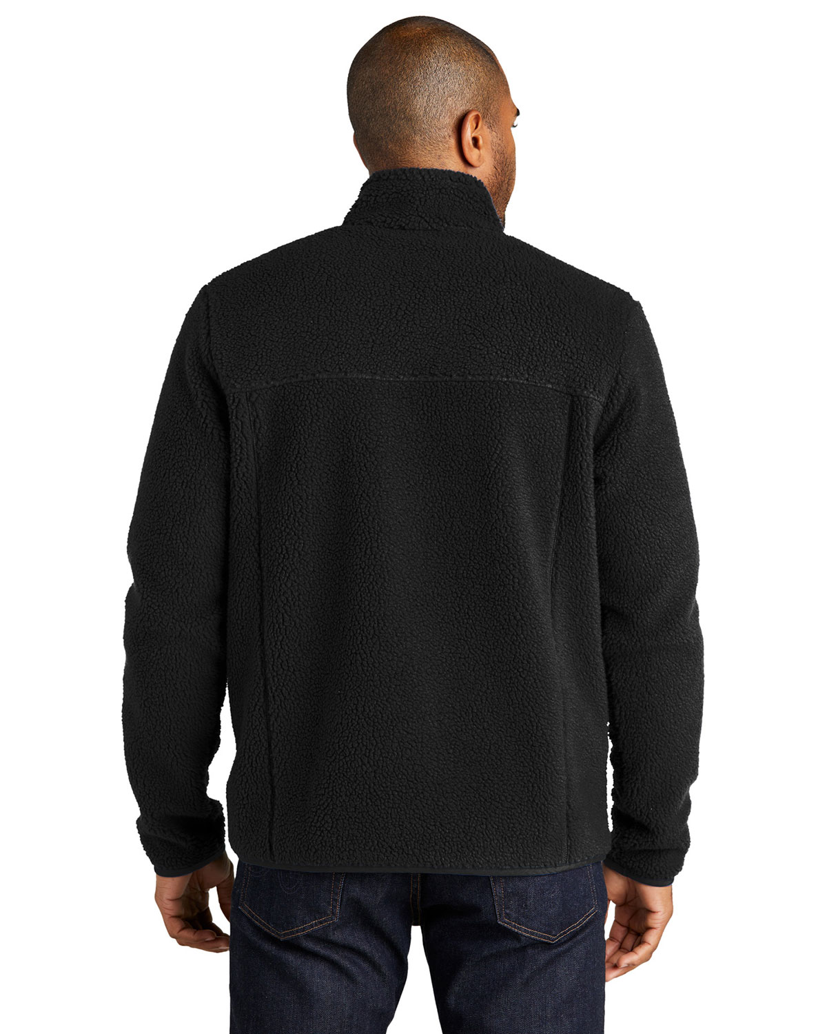Port Authority F140 Camp Fleece Snap Pullover view 2