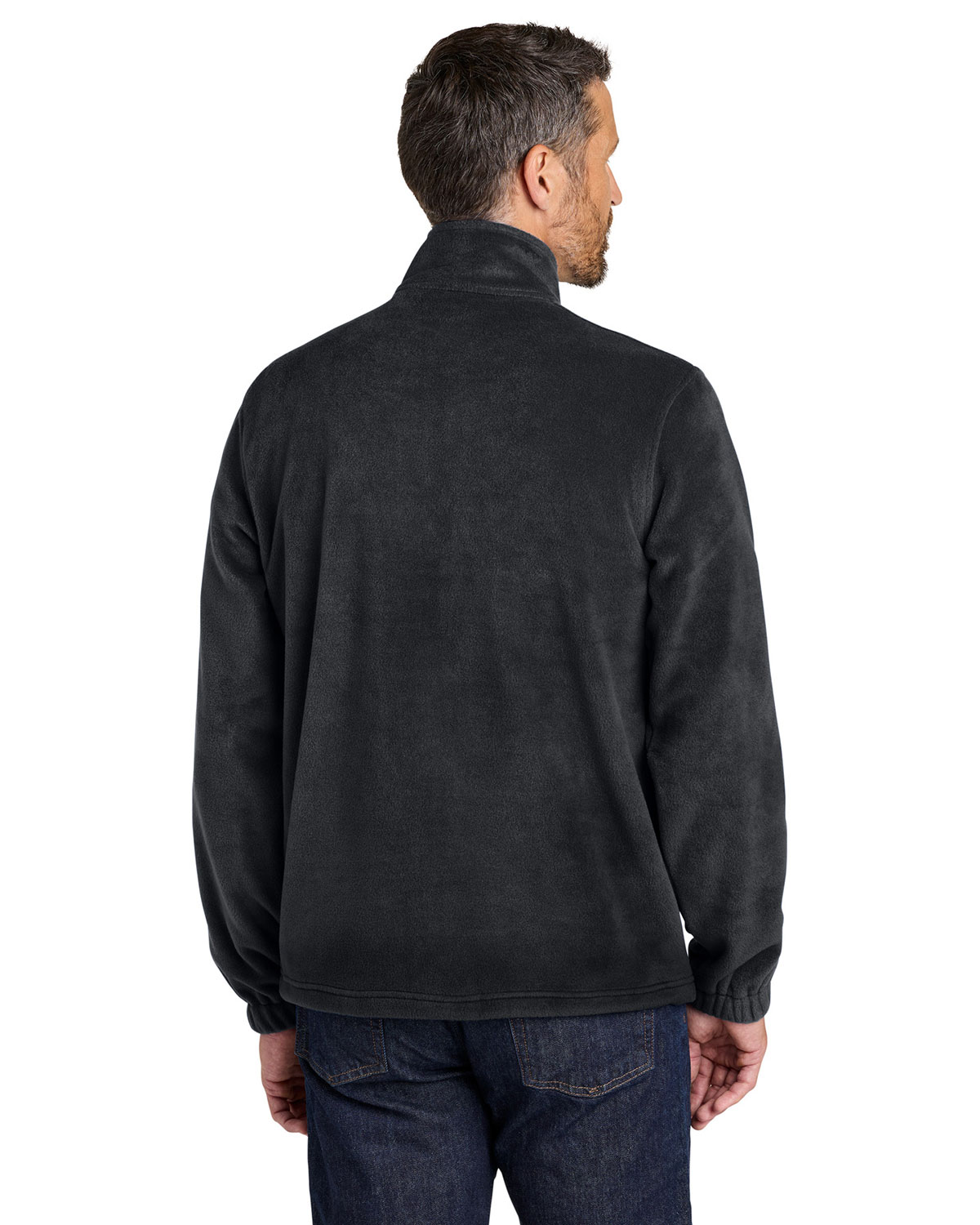 Port Authority F190 Plush Fleece Full-Zip Jacket view 2