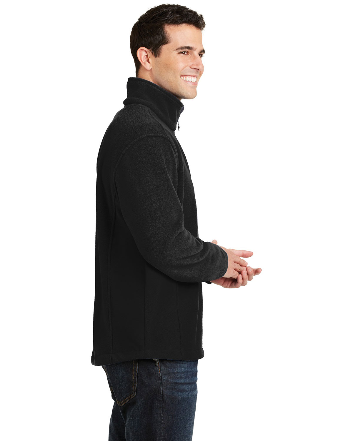 Port Authority F218 Value Fleece 1/4-Zip Pullover view 3