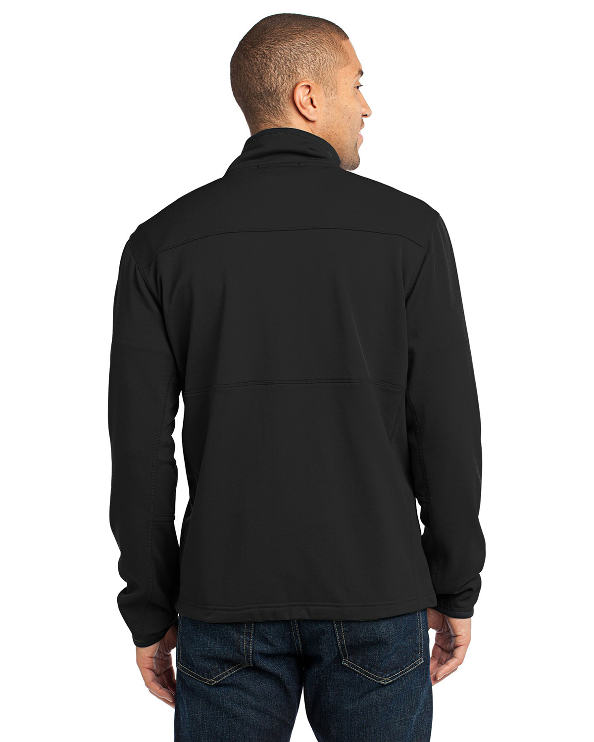 Port Authority F222 Pique Fleece Jacket view 2
