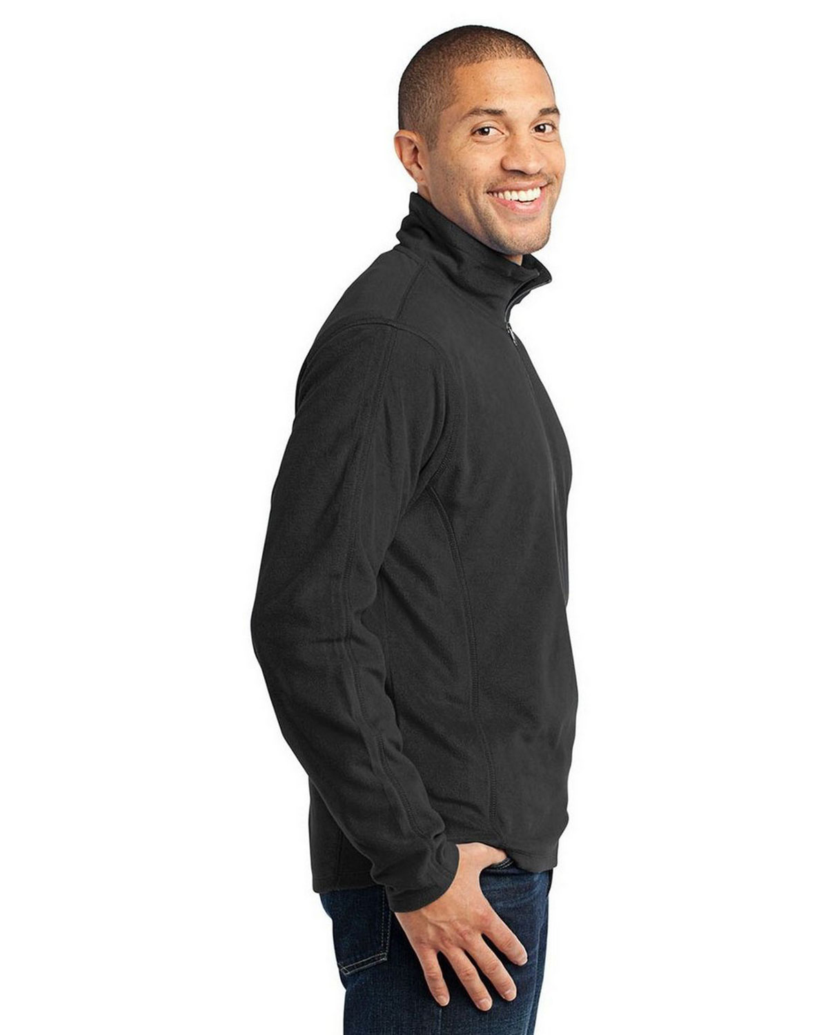 Port Authority F224 Microfleece 1/2-Zip Pullover view 3