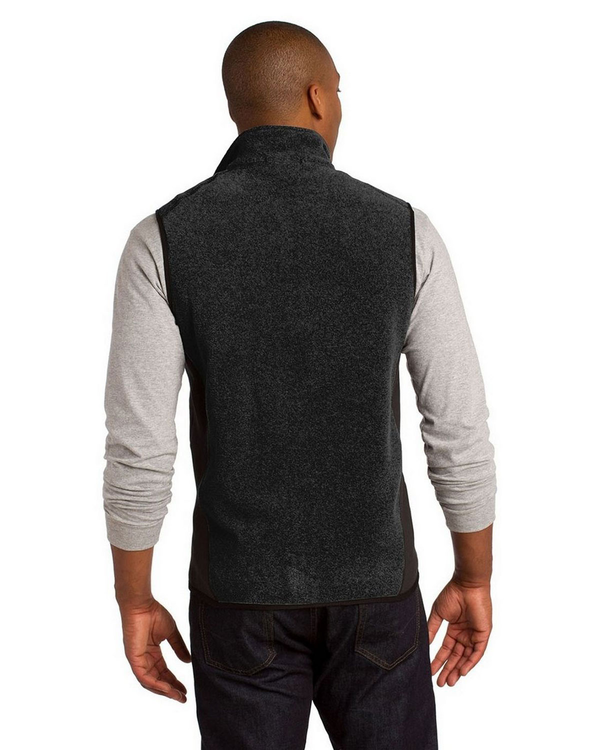 Port Authority F228 R-Tek Pro Fleece Full-Zip Vest view 2