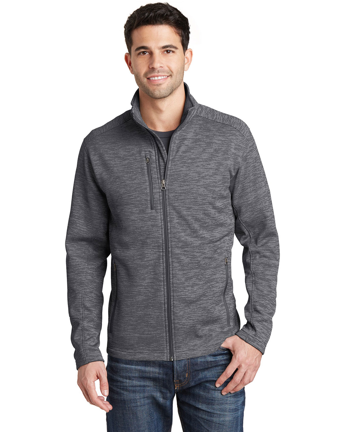 Port Authority F231 Digi Stripe Fleece Jacket