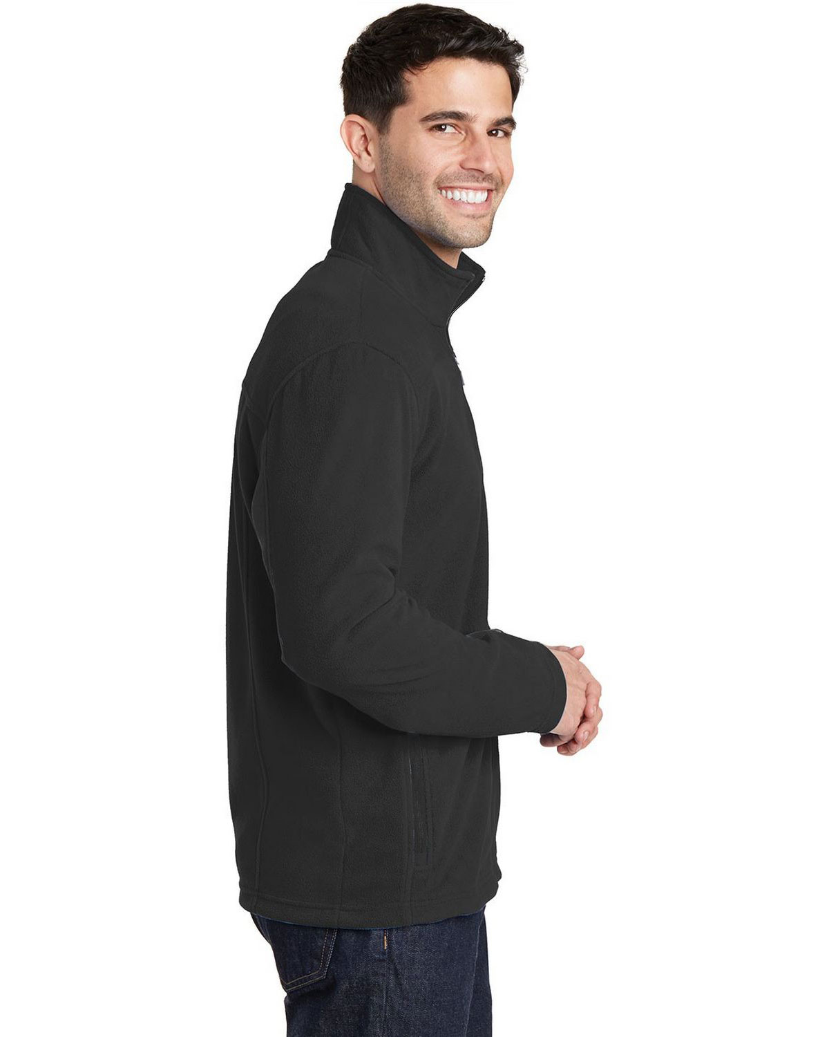 Port Authority F233 Summit Fleece Full-Zip Jacket view 3