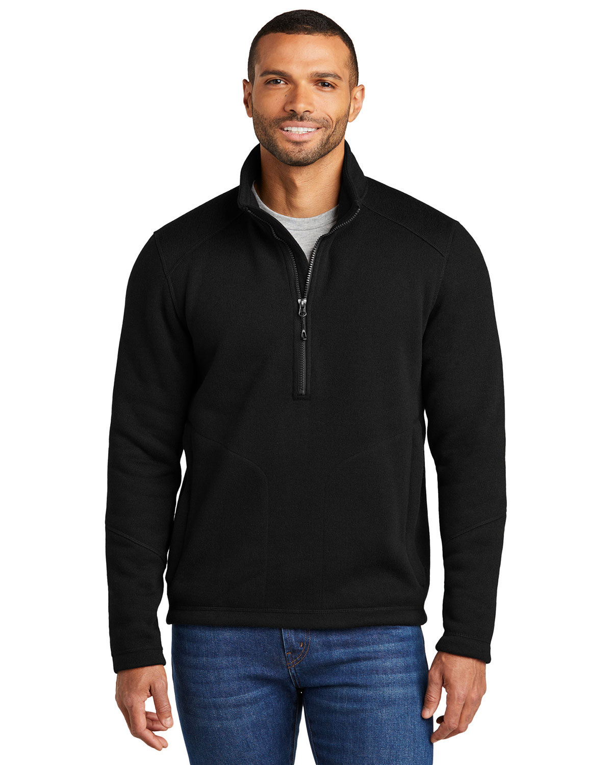 Port Authority F426 Arc Sweater Fleece 1/4-Zip