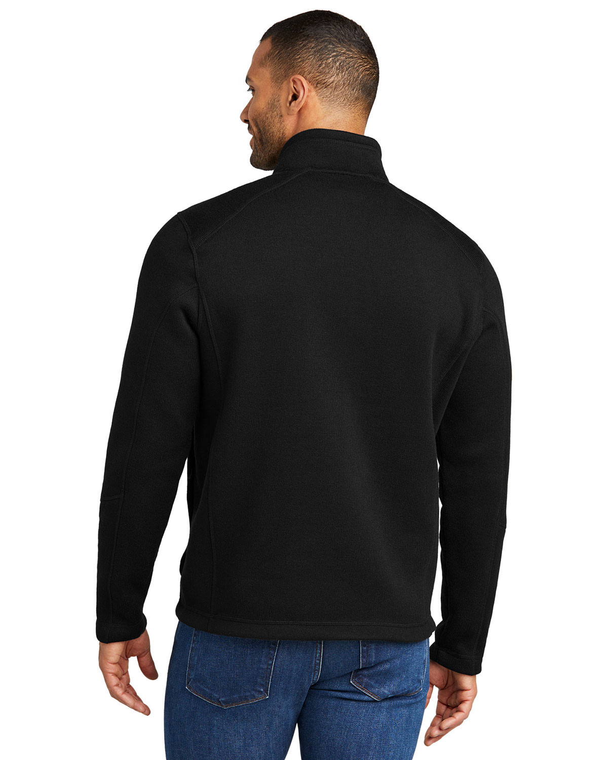 Port Authority F426 Arc Sweater Fleece 1/4-Zip view 2