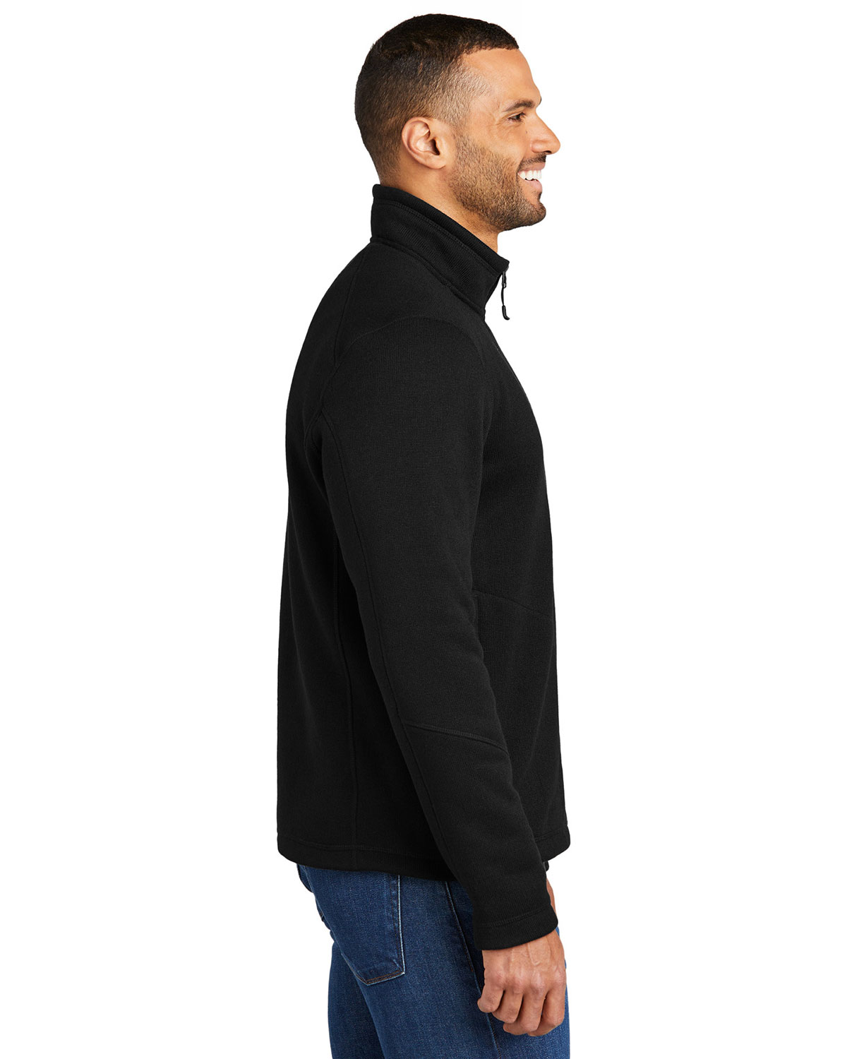 Port Authority F426 Arc Sweater Fleece 1/4-Zip view 3