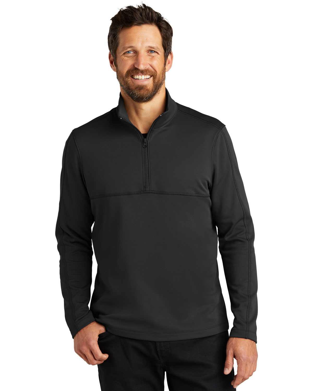 Port Authority F804 Smooth Fleece 1/4-Zip