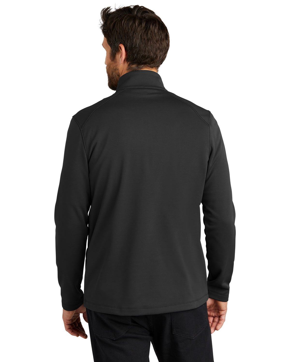 Port Authority F804 Smooth Fleece 1/4-Zip view 2
