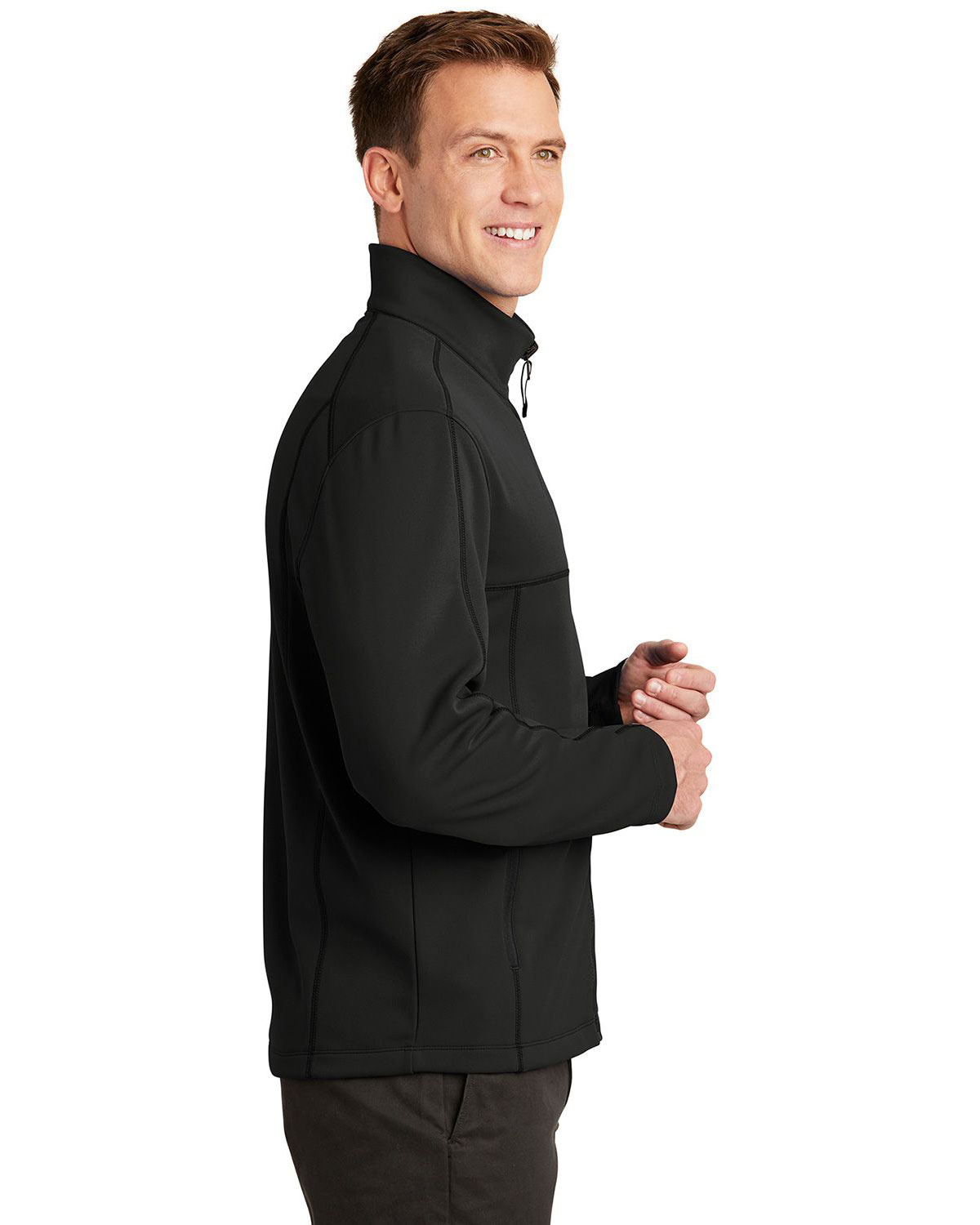Port Authority F904 Collective Smooth Fleece Jacket view 3