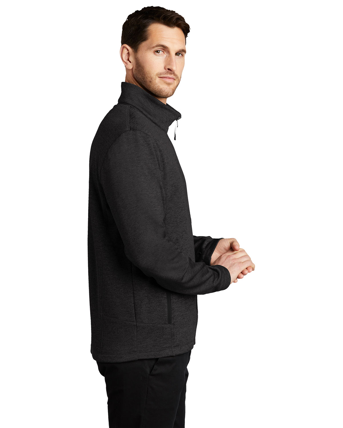 Port Authority F905 Collective Striated Fleece Jacket view 3