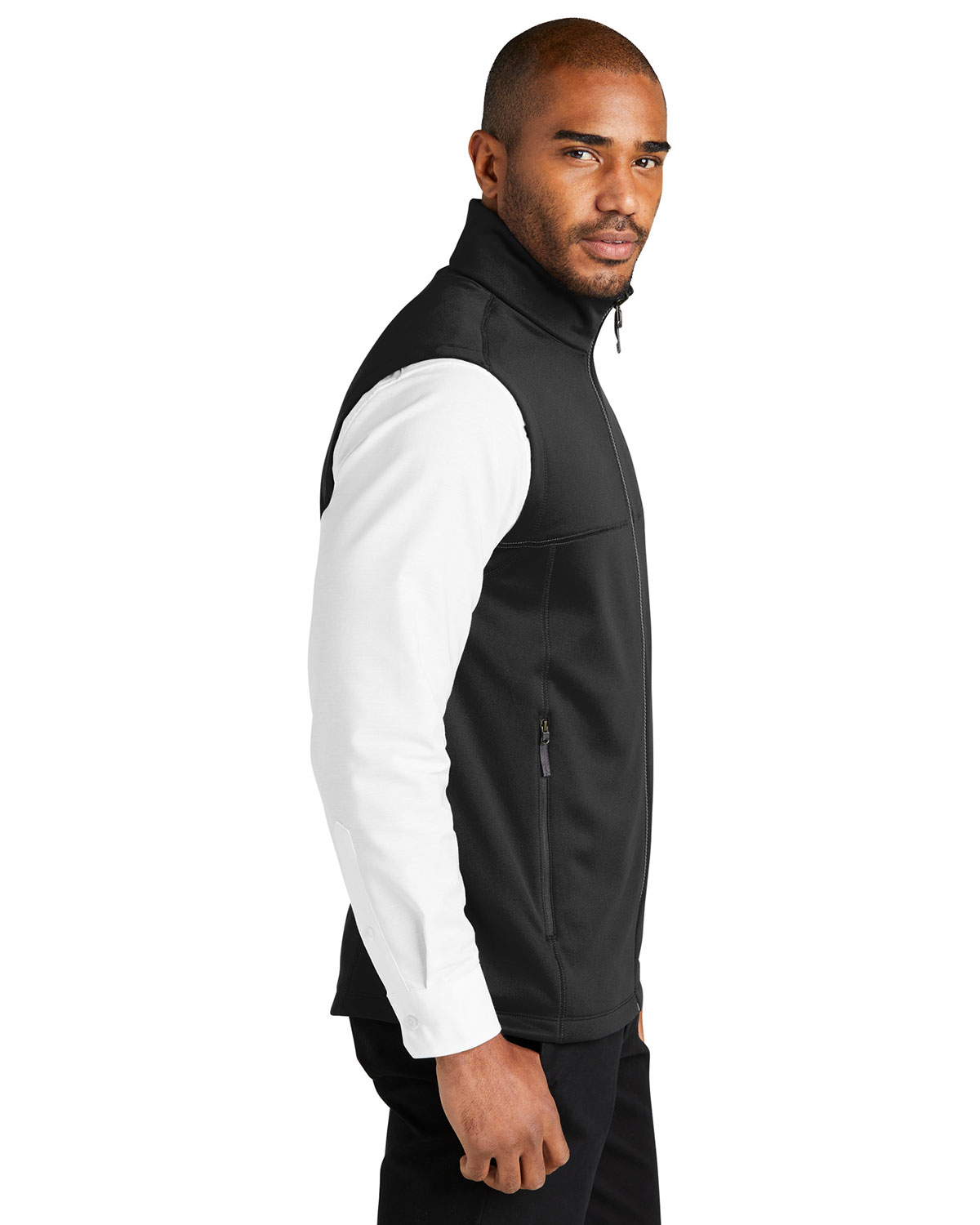 Port Authority F906 Collective Smooth Fleece Vest view 3