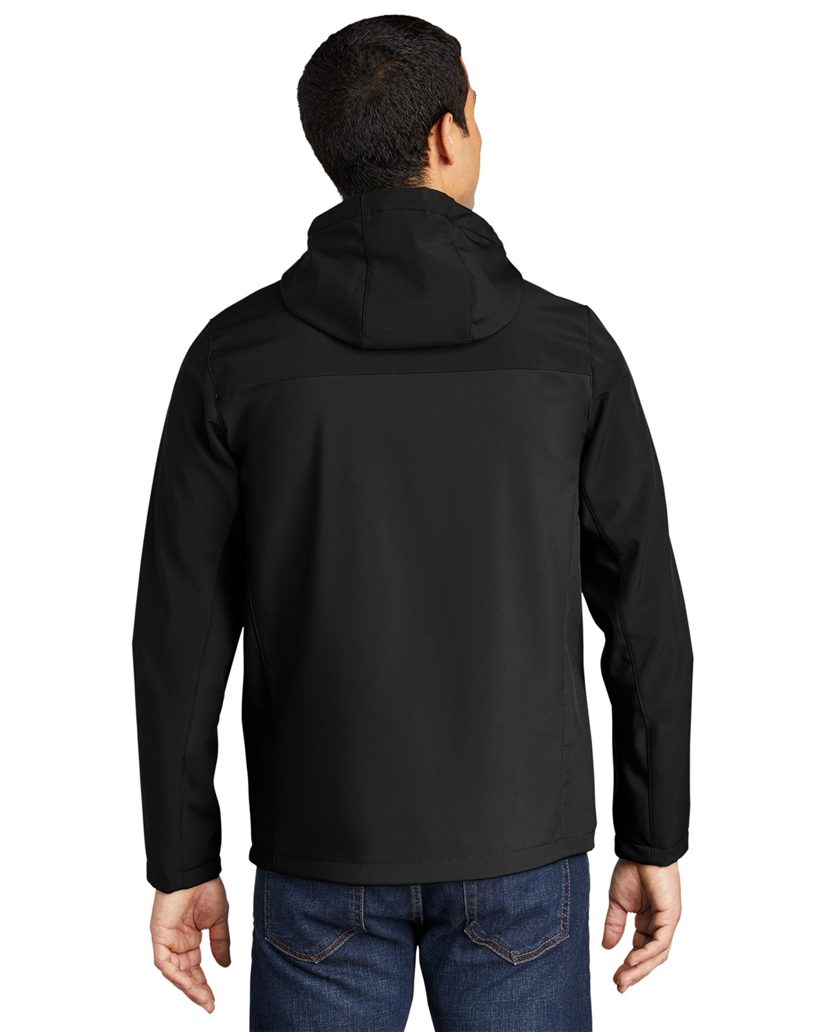 Port Authority J335 Hooded Core Soft Shell Jacket view 2