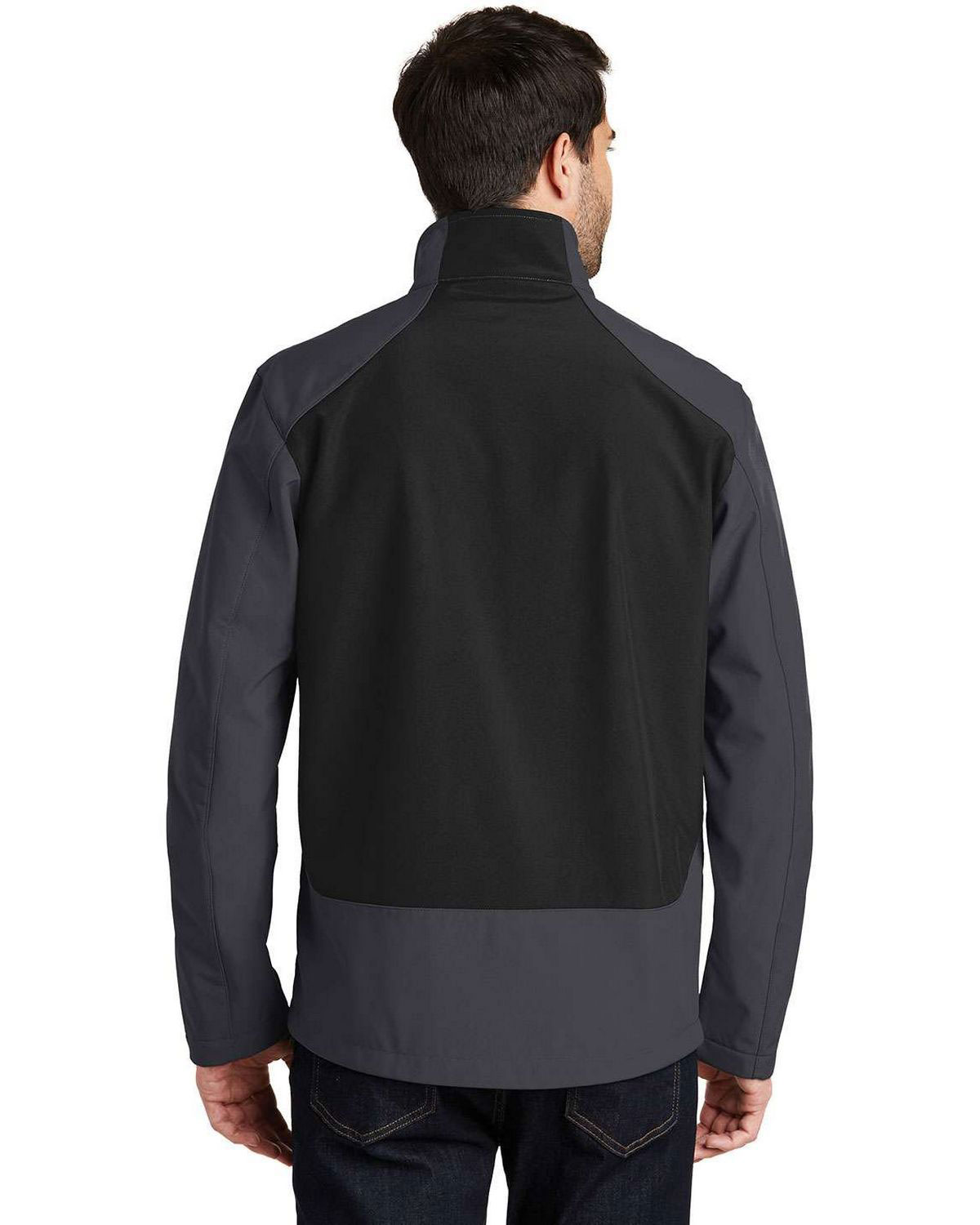 Port Authority J336 Back-Block Soft Shell Jacket view 2