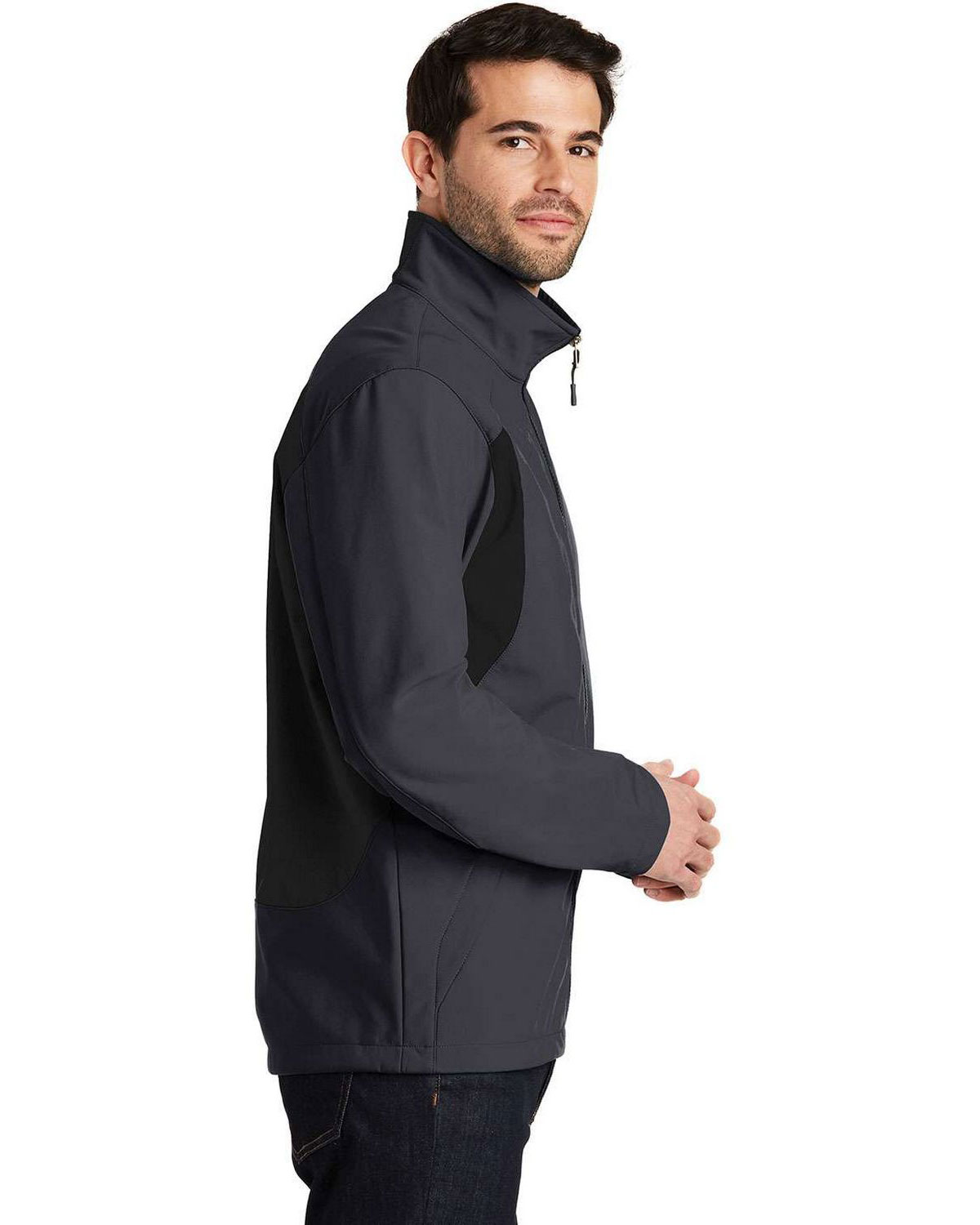 Port Authority J336 Back-Block Soft Shell Jacket view 3