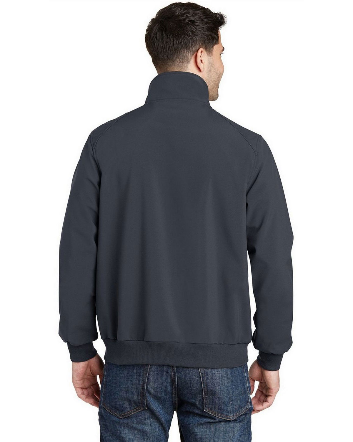 Port Authority J337 Soft Shell Bomber Jacket view 2