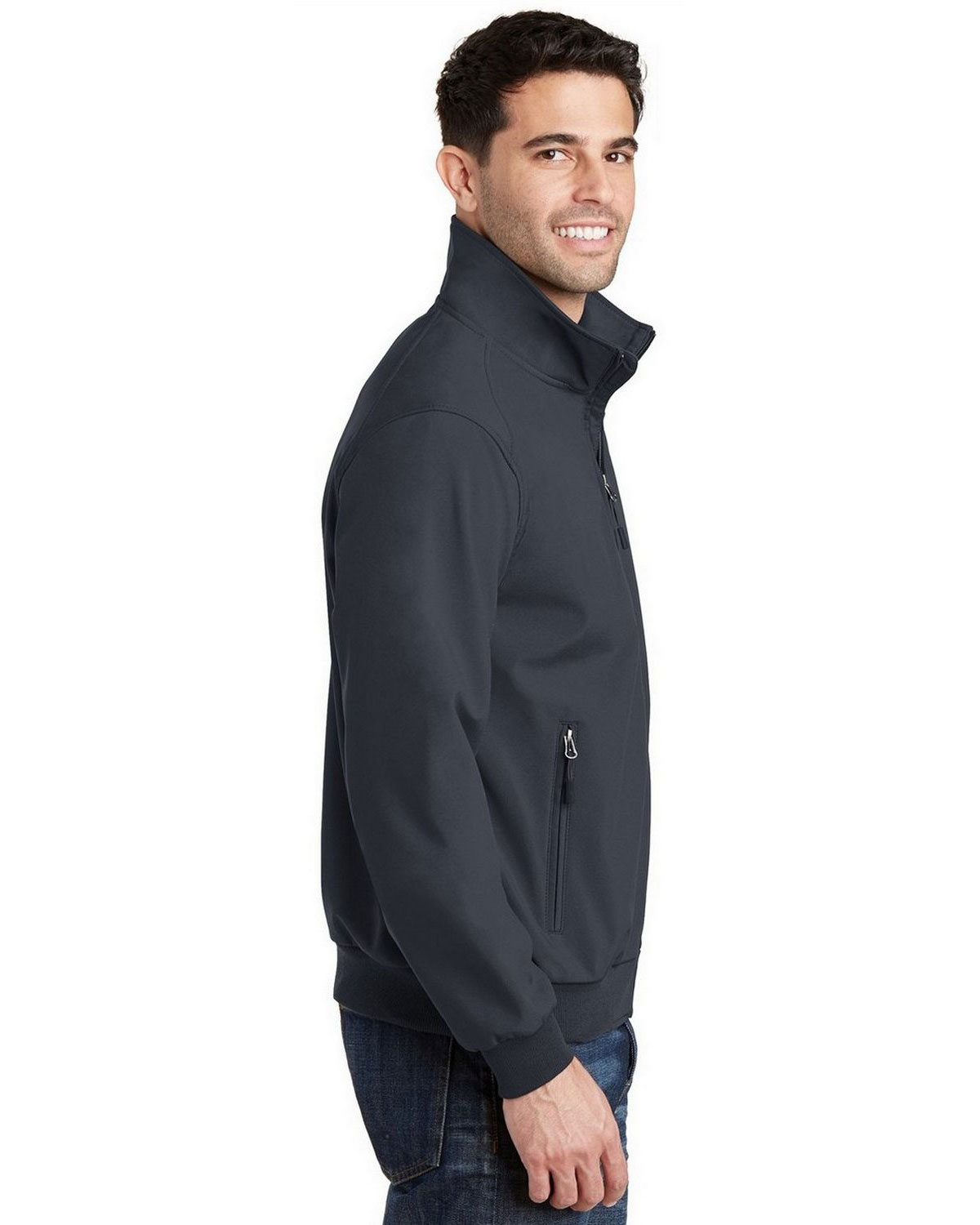 Port Authority J337 Soft Shell Bomber Jacket view 3