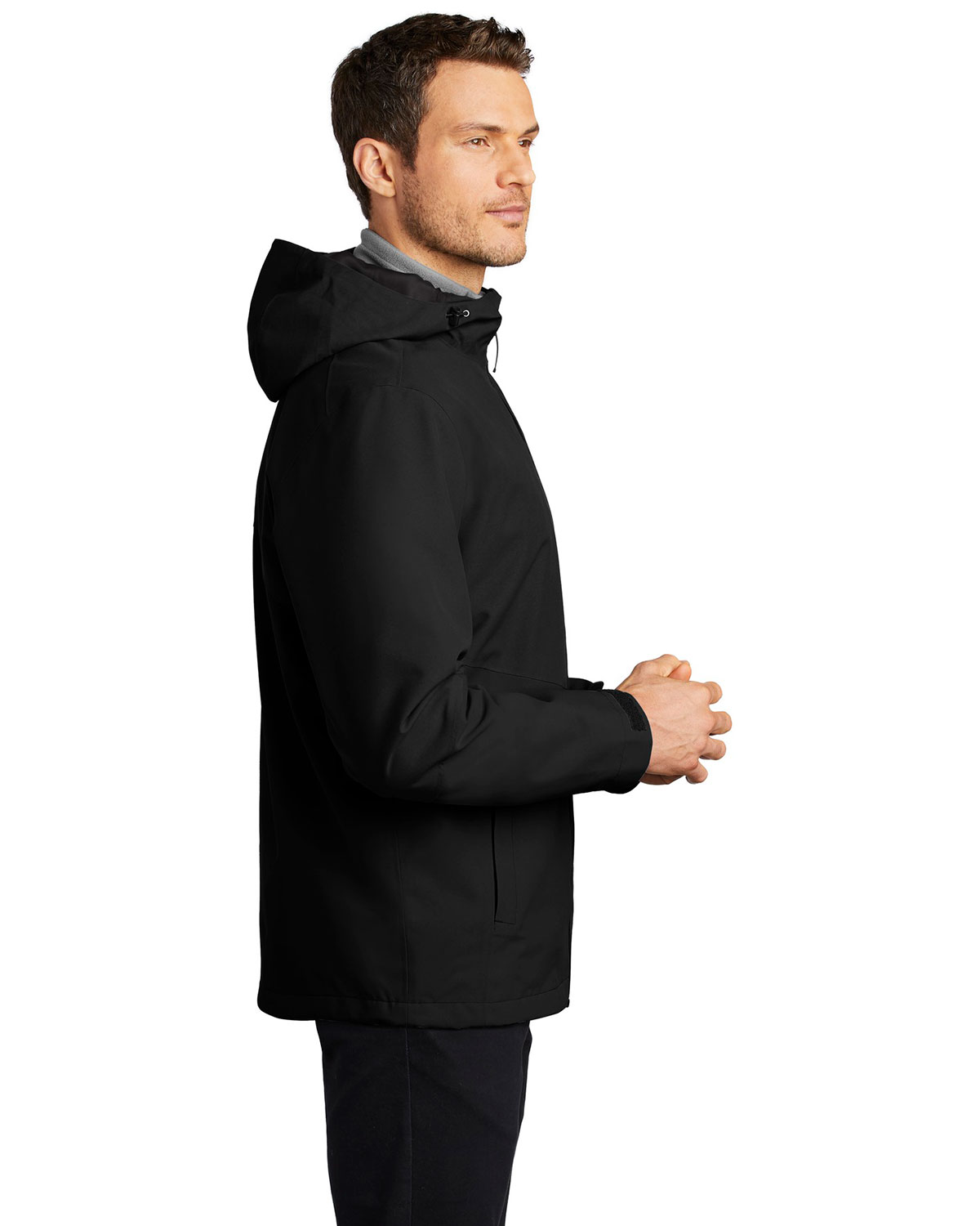 Port Authority J406 Tech Rain Jacket view 3