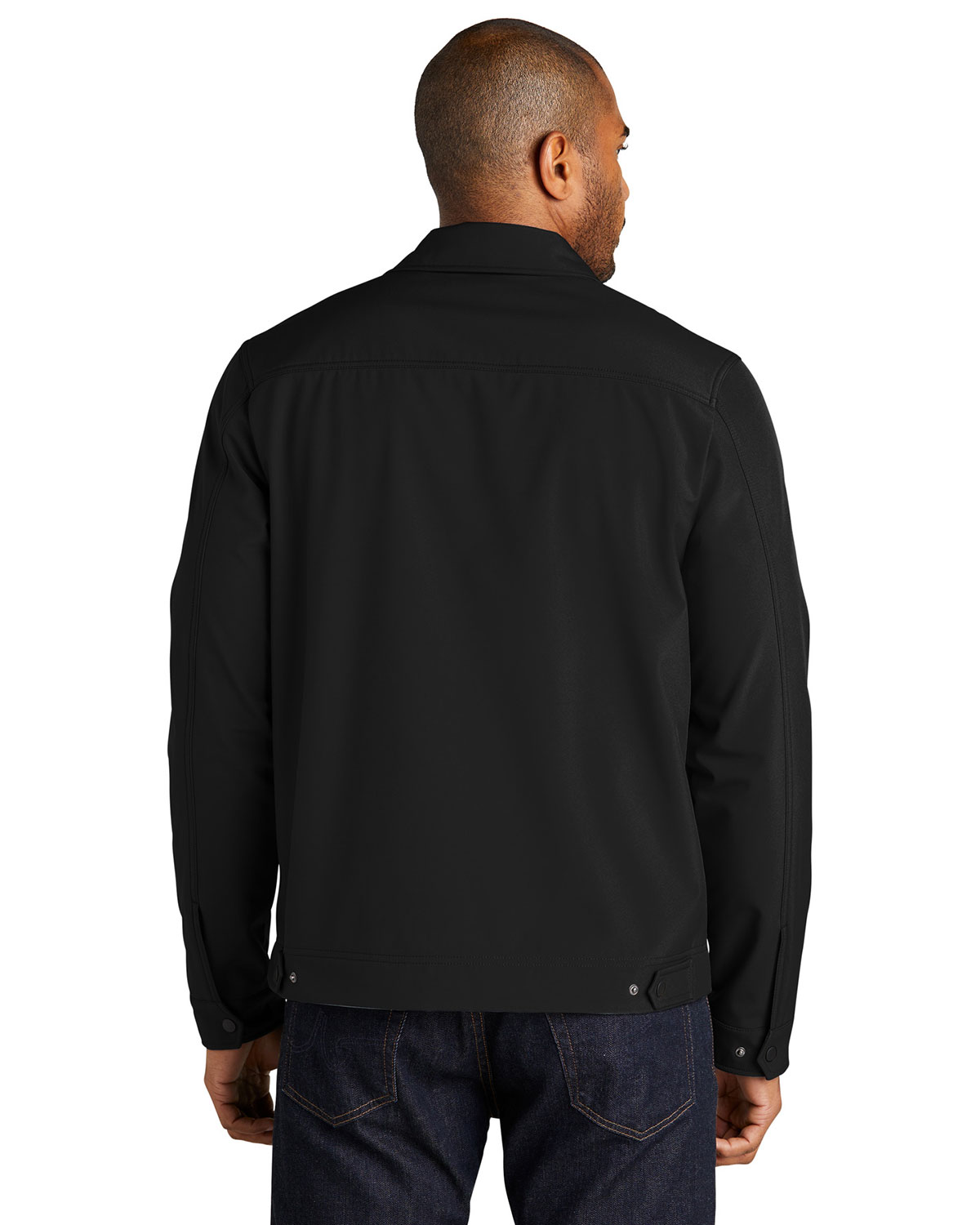 Port Authority J417 Mechanic Soft Shell Jacket view 2