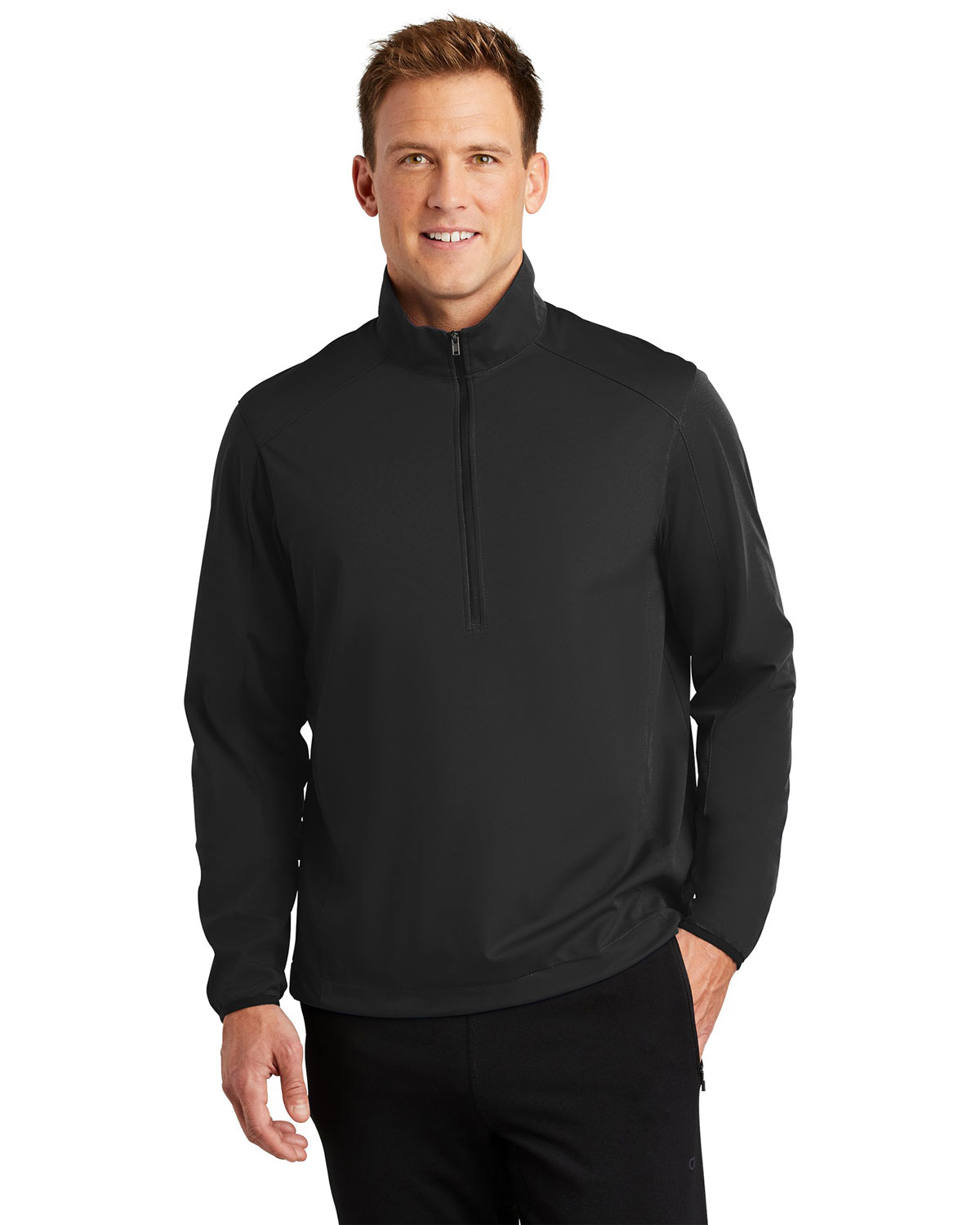 Port Authority J716 Active 1/2-Zip Soft Shell Jacket