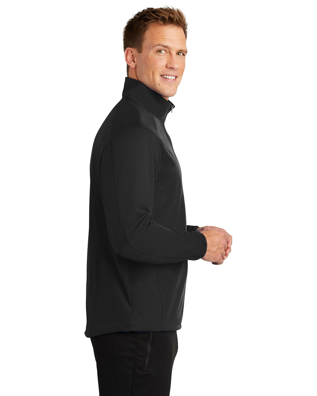 Port Authority J716 Active 1/2-Zip Soft Shell Jacket view 3