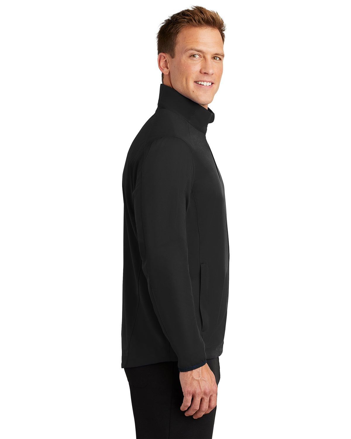 Port Authority J717 Active Soft Shell Jacket view 3