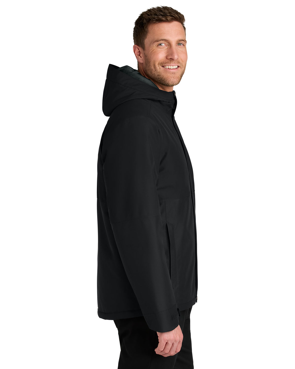 Port Authority J721 Insulated Heavy Ripstop Jacket view 3