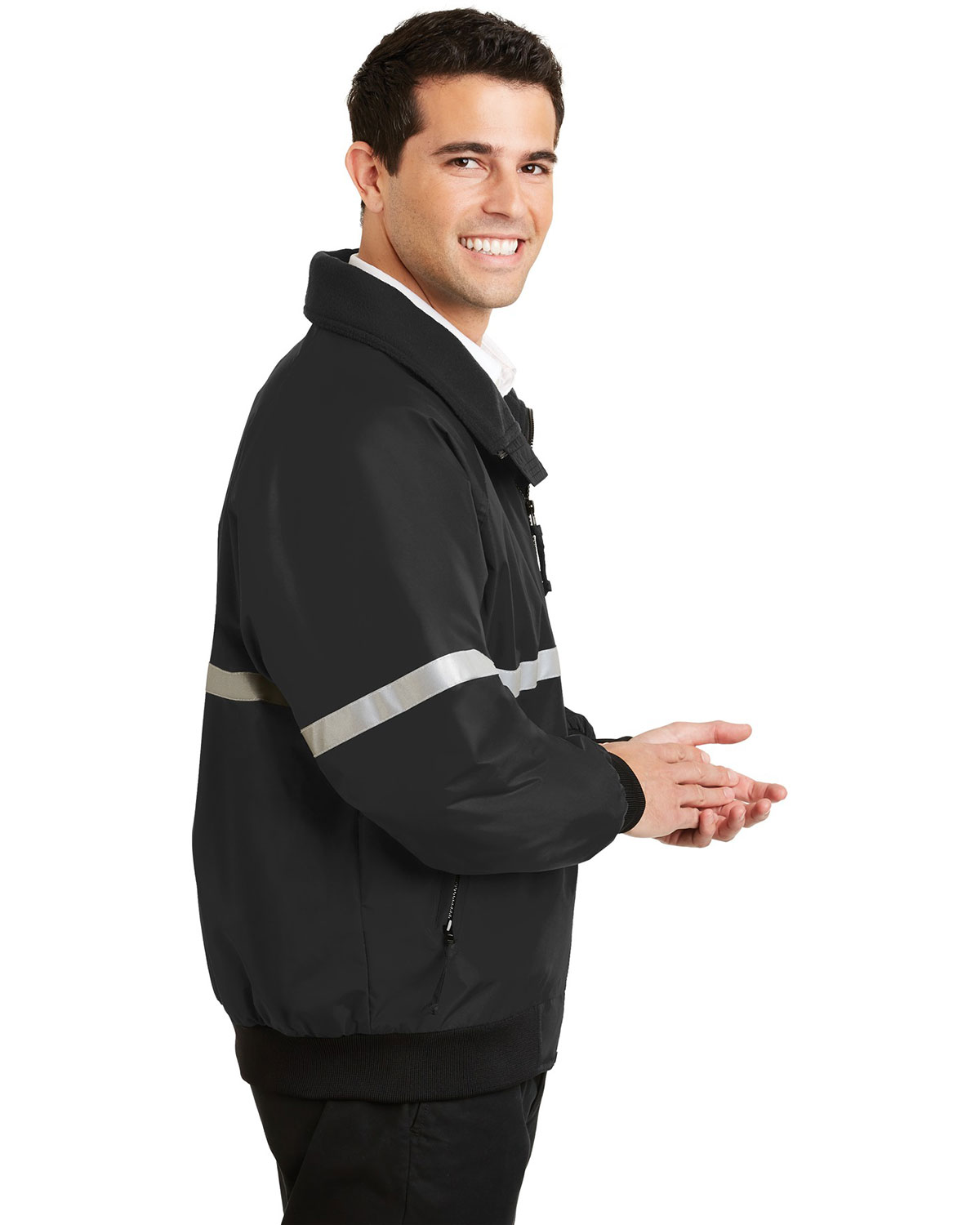 Port Authority J754R Challenger Jacket with Reflective Taping view 3