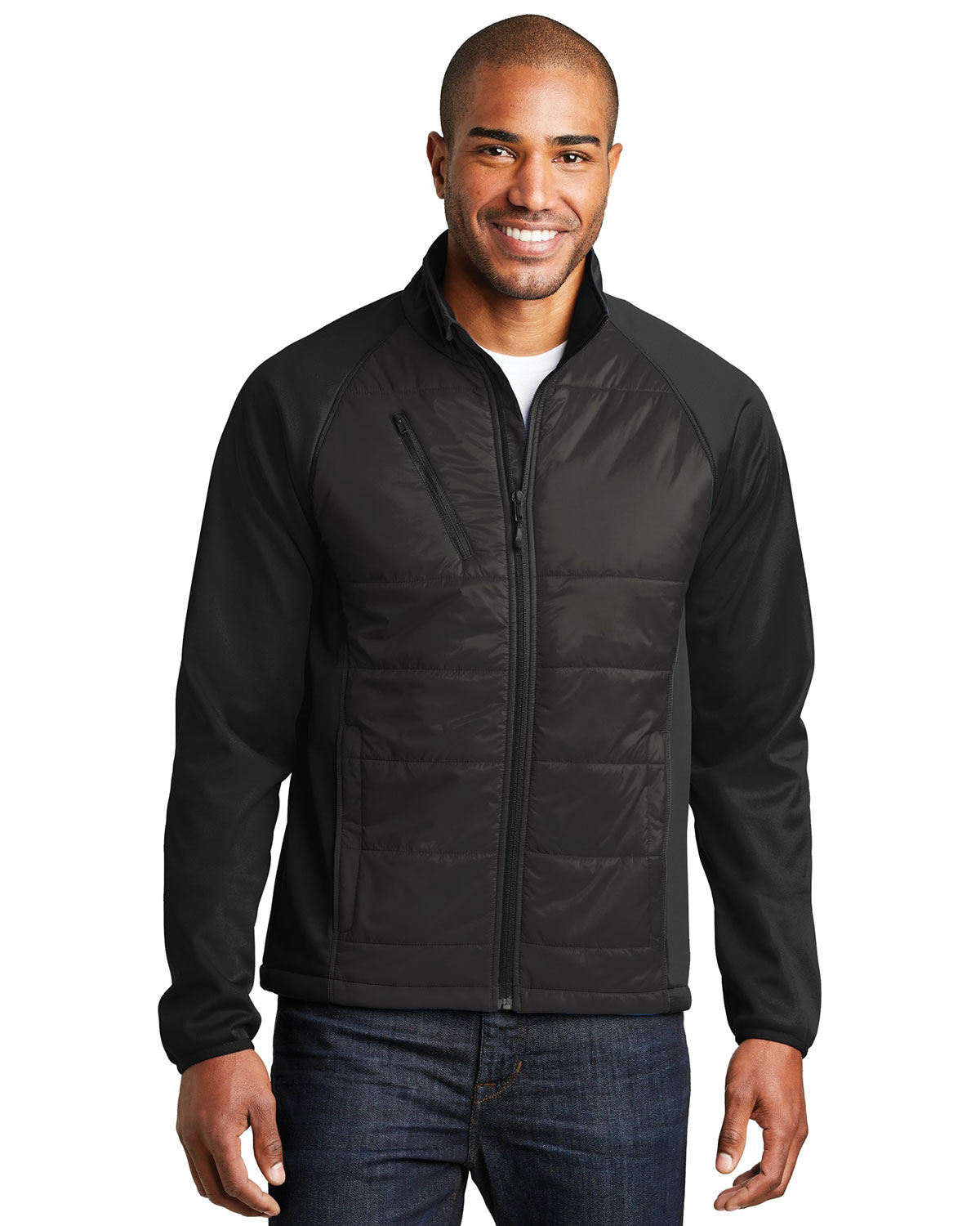Port Authority J787 Hybrid Soft Shell Jacket